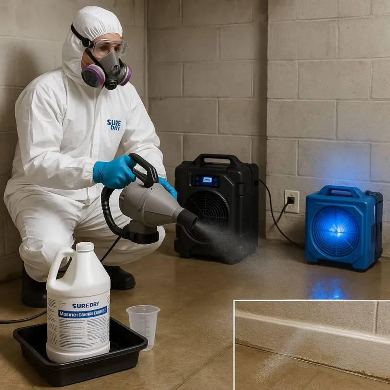 Sanitization and Odor Removal process in New Lexington, OH