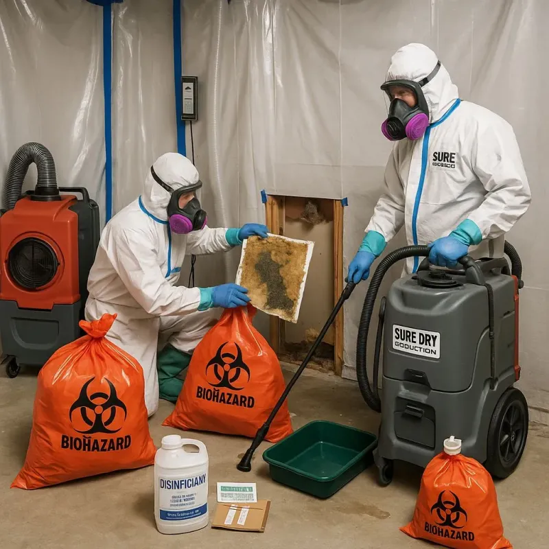 Contaminated Water Handling Protocols process in New Lexington, OH