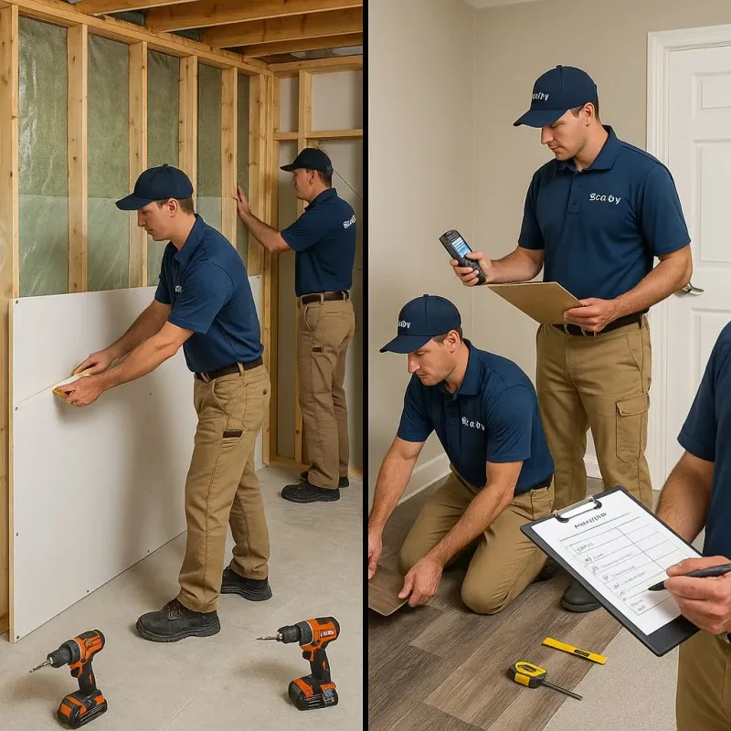 Repairs and Reconstruction process in New Lexington, OH